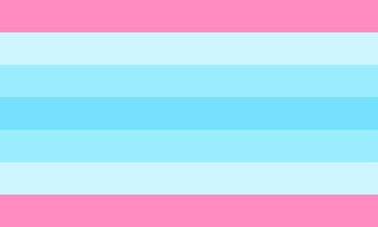 transmasculine, when an afab/intersex person identifies with a masculine or androgynous gender identity. this is different to being a trans man