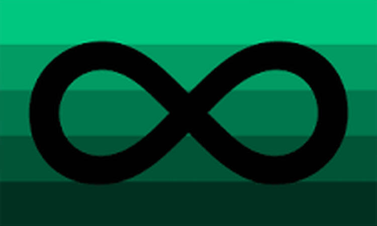 autigender, when a persons gender identity is so intertwined with their autism that their autism heavily influences their gender.